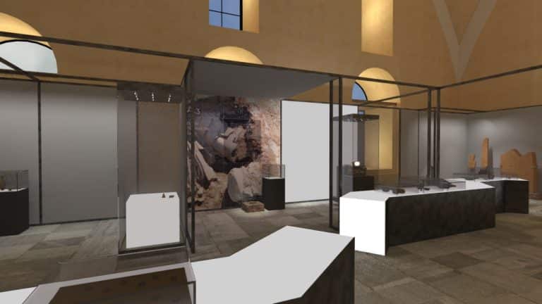 Archaeological collection in Kursum Mosque of Trikala