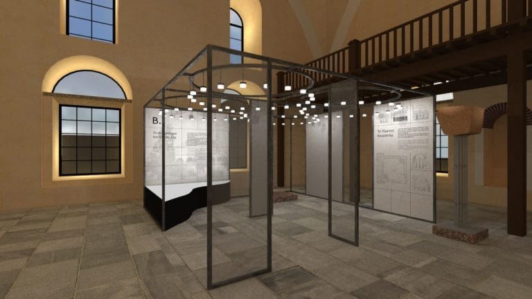 Archaeological collection in Kursum Mosque of Trikala