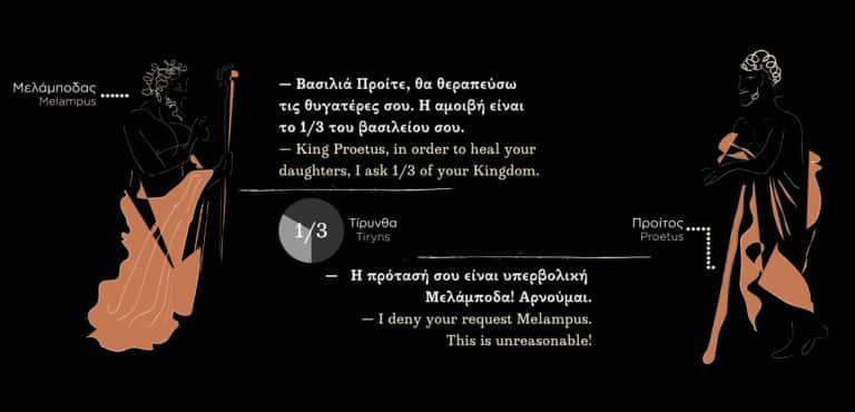 “Melampus kai the daughters of Proetus – The myth”, Cave of Lakes