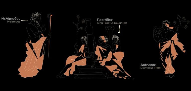 “Melampus kai the daughters of Proetus – The myth”, Cave of Lakes