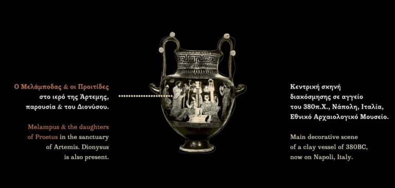 “Melampus kai the daughters of Proetus – The myth”, Cave of Lakes